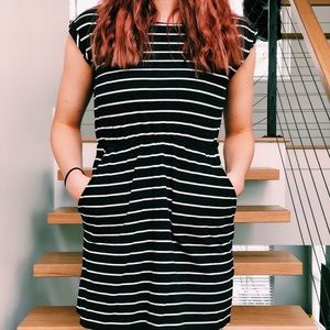 Casual striped dress